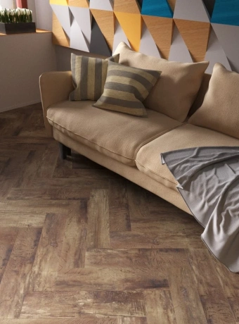 Кварц-винил (LVT) Fine Floor FF-RICH Craft Short Plank Дуб Виндзор