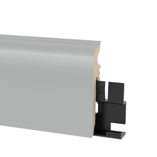 Плинтус напольный Arbiton VIGO60 Темно-серый 03