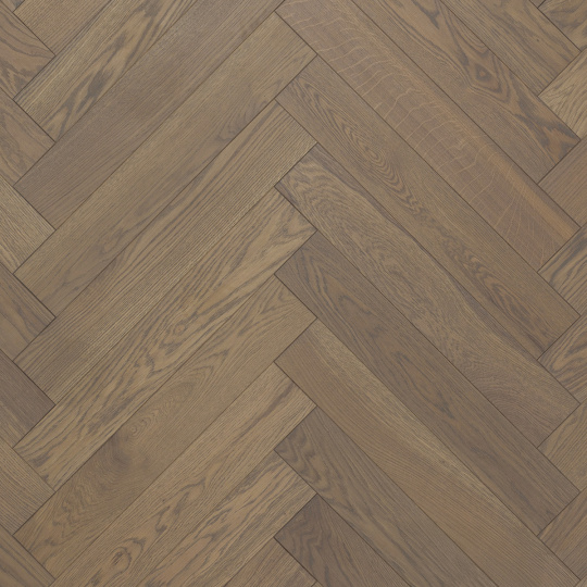 Инженерная доска Karelia HERRINGBONE  Oak Whisper NATUR 1S OIL MAT