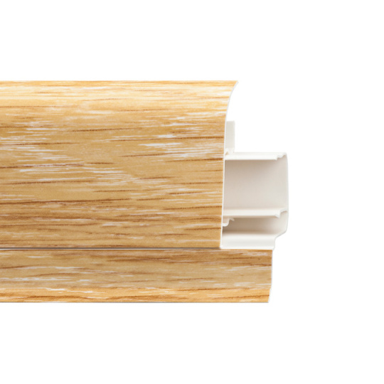 Плинтус напольный Arbiton LM60 Белёный Дуб 70