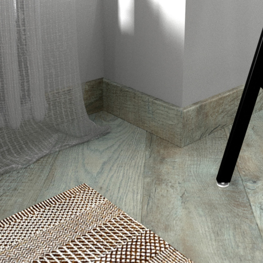 Плинтус МДФ Fine Floor  Дуб Фуэго