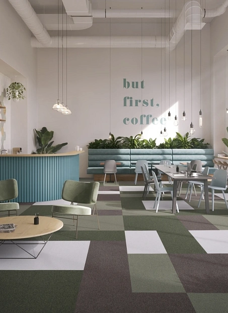 Ковровая плитка IVC Commercial ART INTERVENTION Creative spark 646