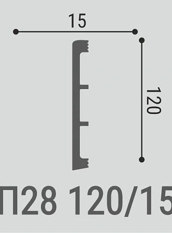 Плинтус напольный Bello Deco XPS ПМ28