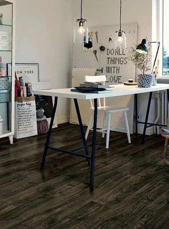 Кварц-винил (LVT) Pergo OPTIMUM CLICK Дуб Сити Чёрный