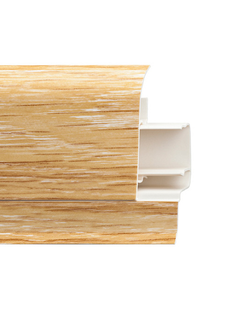 Плинтус напольный Arbiton LM60 Белёный Дуб 70>