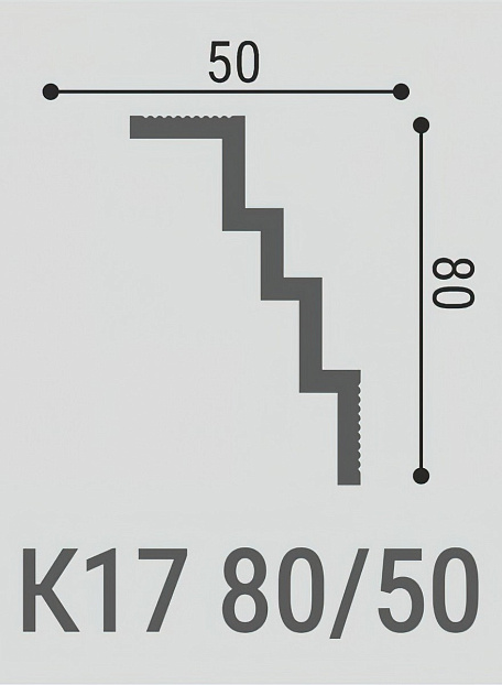 Карниз Bello Deco К17