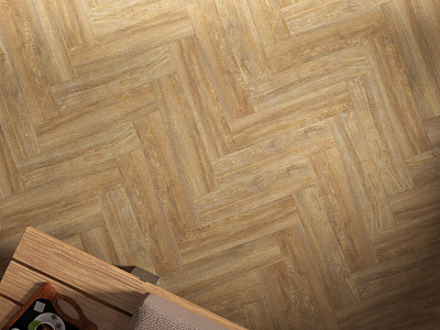 Кварцвиниловая плитка (LVT) Fine Floor FF-WOOD Craft Short Plank Дуб Карлин