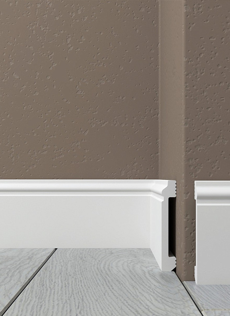 Плинтус напольный Де-Багет XPS Polymer ДН80>