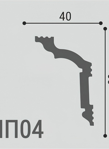 Карниз Де-Багет ПП04