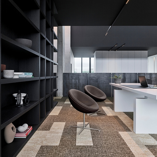 Ковровая плитка IVC Commercial IMPERFECTION Grit 733