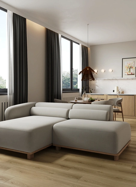 Виниловый ламинат (SPC) Floorwood КВАНТУМ (QUANTUM) Дуб Робертс