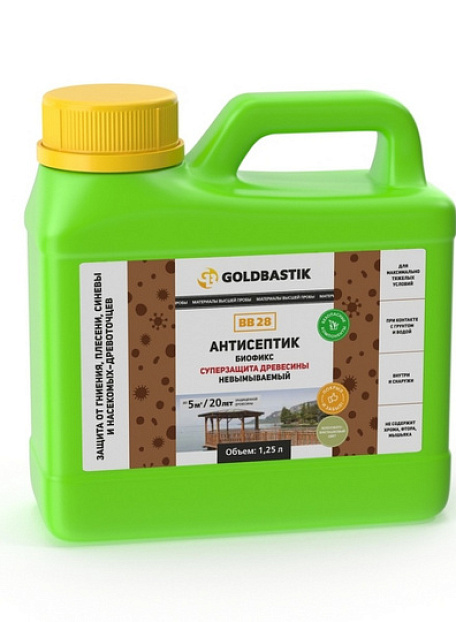 Антисептик Goldbastik BB28-1,25