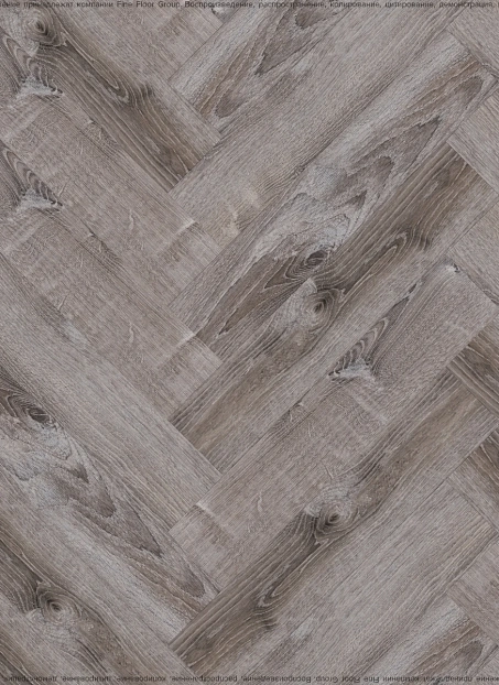 Виниловый ламинат (SPC) CronaFloor HERRINGBONE  Дуб Тулон сторона L/R - 50/50