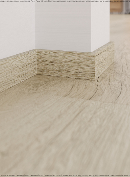 Плинтус МДФ Fine Floor  Дуб Сан-Пьетро