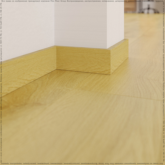 Плинтус МДФ Fine Floor  Дуб Чиово