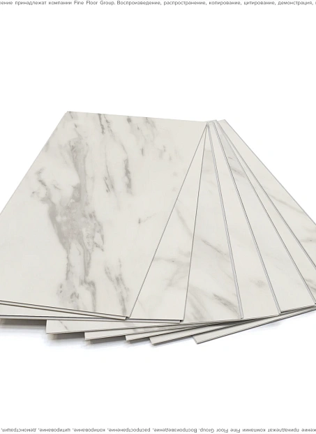 Виниловый ламинат (SPC) Alta Step ARRIBA Мрамор Белый