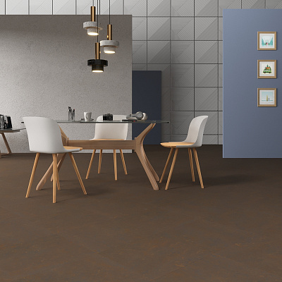 Линолеум модульный Marmoleum MODULAR SLATE Newfoundland Slate te3746  шириной  м