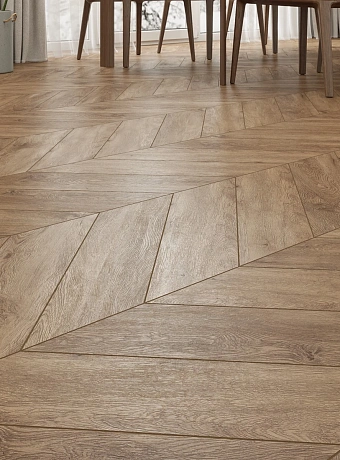 Кварц-винил (LVT) Alpine Floor CHEVRON  Гевуина