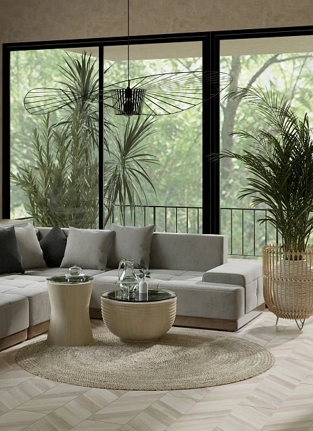 Ламинат Egger PRO Large 8-33 Елка Дуб Кестинкорт Шампань правая