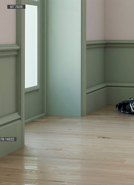 Плинтус напольный Bello Deco XPS П9