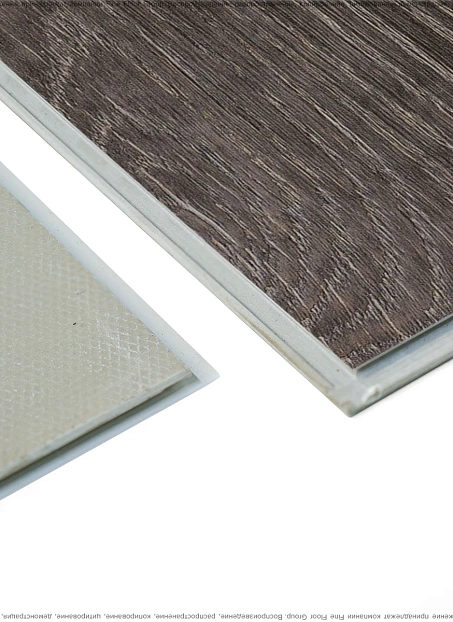 Виниловый ламинат (SPC) CronaFloor HERRINGBONE  Дуб Бордо сторона L/R - 50/50