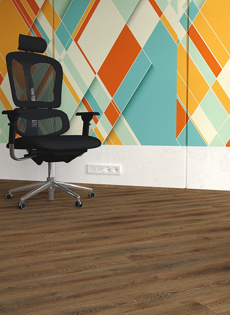 Кварцвиниловая плитка (LVT) Fine Floor FF-STRONG  Дуб Твизл