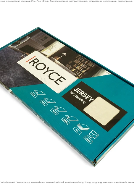 Виниловый ламинат (SPC) Royce JERSEY T  Бетон Грейс