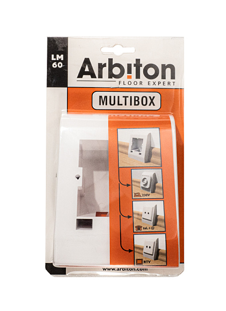 Короб под розетку Arbiton LM60 Белый>