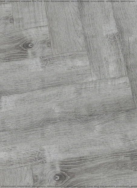 Виниловый ламинат (SPC) CronaFloor HERRINGBONE  Дуб Страсбург сторона L/R - 50/50