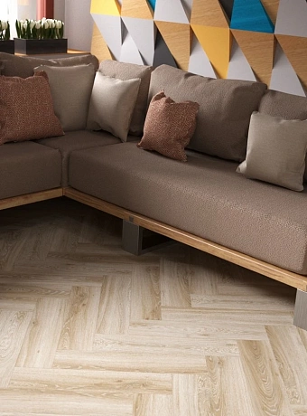 Кварц-винил (LVT) Fine Floor FF-WOOD Craft Short Plank Дуб Хэмптон-Корт