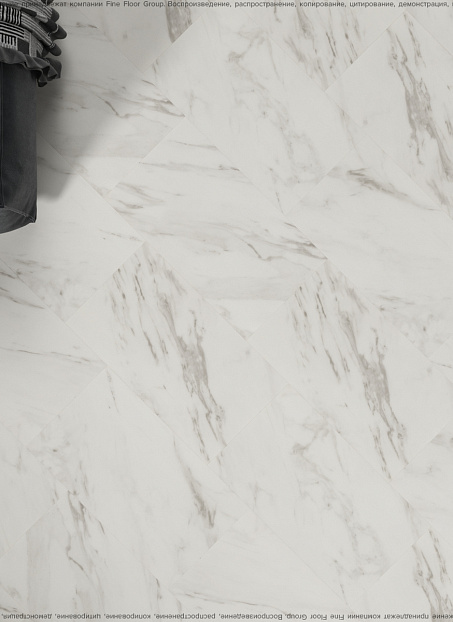 Виниловый ламинат (SPC) Alta Step ARRIBA  Мрамор Белый