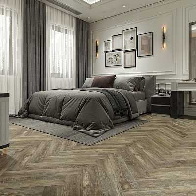Виниловый ламинат (SPC) Alpine Floor LIGHT PARQUET  Венге Грей