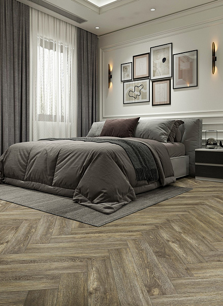 Виниловый ламинат (SPC) Alpine Floor LIGHT PARQUET  Венге Грей