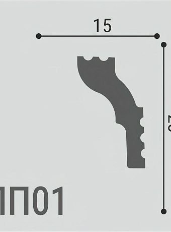 Карниз Де-Багет ПП01