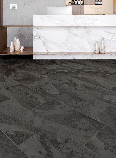 Кварцвиниловая плитка (LVT) Moduleo IMPRESS  Mustang Slate 70948