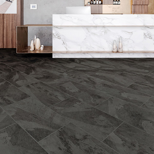 Кварцвиниловая плитка (LVT) Moduleo IMPRESS  Mustang Slate 70948