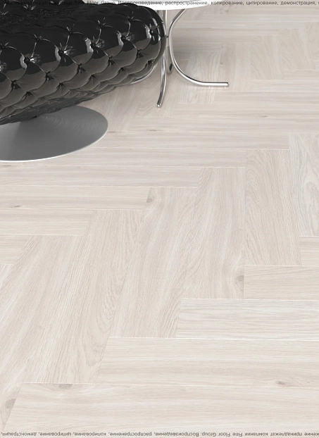 Виниловый ламинат (SPC) CronaFloor HERRINGBONE  Дуб Ницца сторона L/R - 50/50