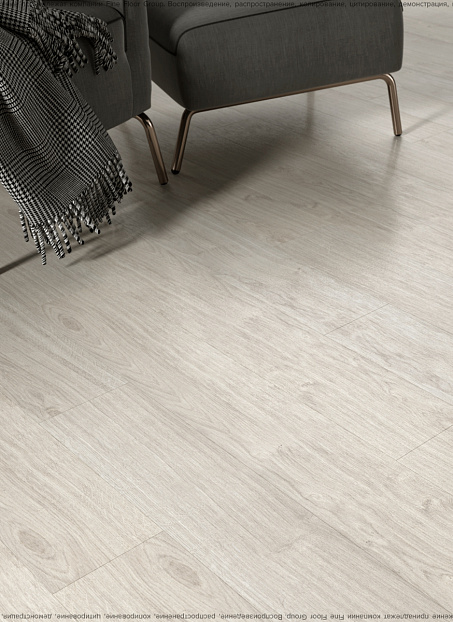 Ламинат Swiss Krono ECOLOGIK  Дуб Вайвлесс Белый