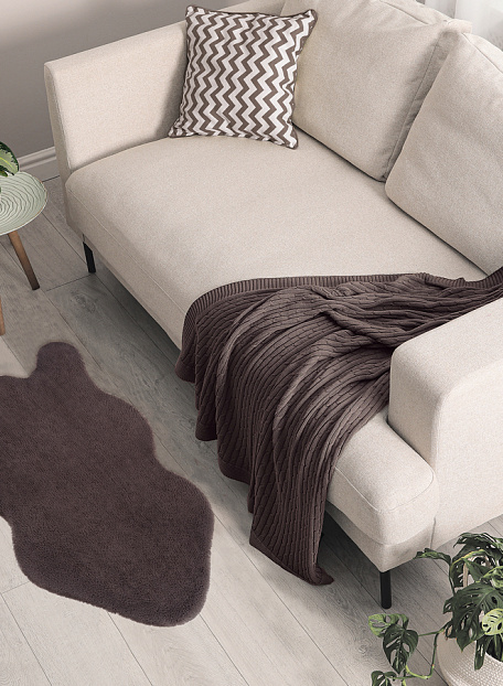 Коврик Shahintex ШКУРА Шиншилла 02