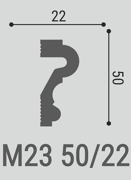 Молдинг Bello Deco М23