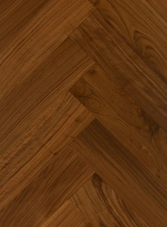 Инженерная доска Karelia EARTH Walnut Harmonic HB NATUR 3S LAC MAT