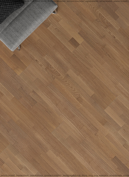 Паркетная доска Karelia DAWN  Oak Arctic SELECT 3S OIL SILKY S.MAT