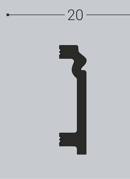 Плинтус напольный Bello Deco XPS П3