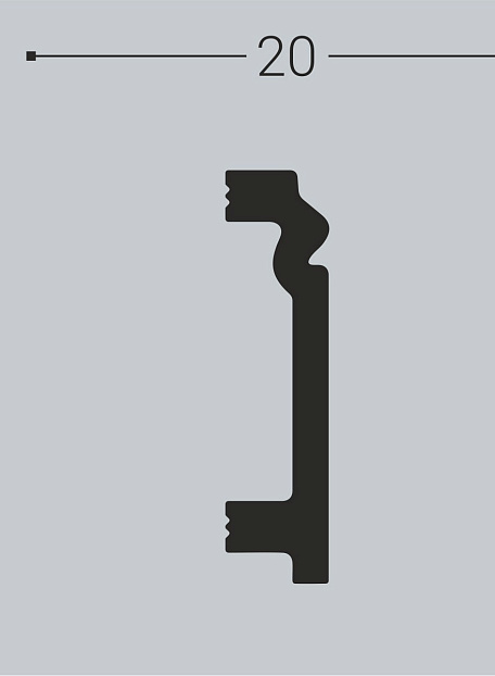 Плинтус напольный Bello Deco XPS П3