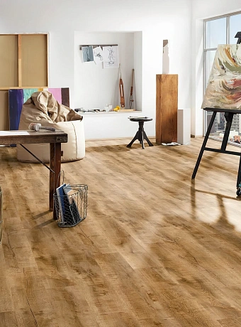 Ламинат Kronospan CASTELLO CLASSIC Дуб Вулкан Золотой