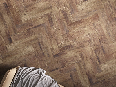  Кварцвиниловая плитка (LVT) Fine Floor FF-RICH Craft Short Plank Дуб Виндзор 