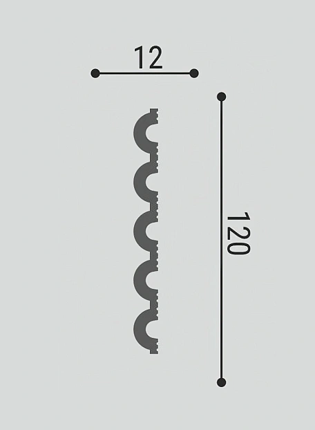 Стеновая панель (XPS) Bello Deco СП22-3