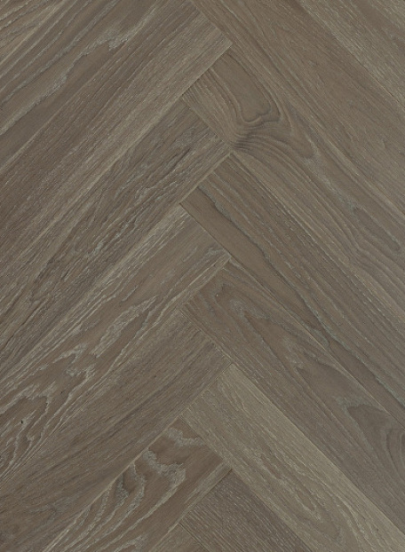 Инженерная доска Karelia HERRINGBONE  Oak Anvil NATUR 1S OIL MAT