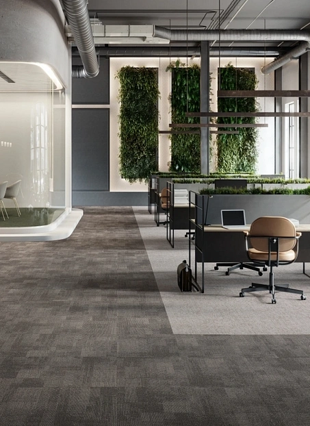 Ковровая плитка IVC Commercial RUDIMENTS Teak 848