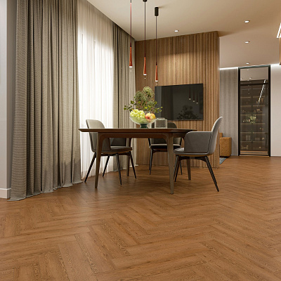 Виниловый ламинат (SPC) Alpine Floor LIGHT PARQUET  Дуб Селена